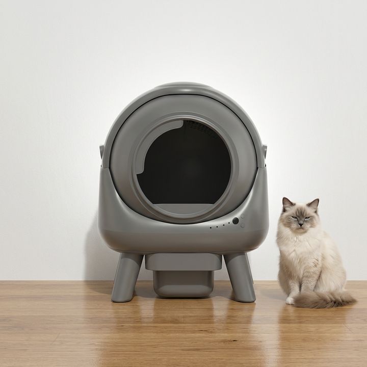 présentation litière robot automatique easycat