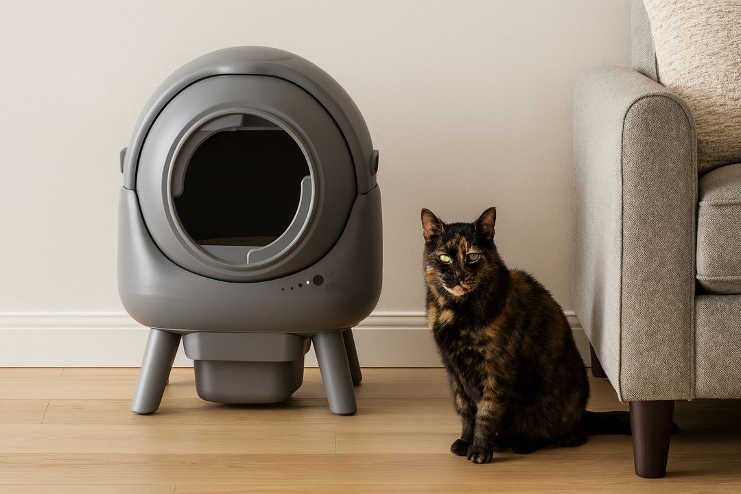 Meilleure litière automatique pour chat senior : le cas de Rafale (15 ans)